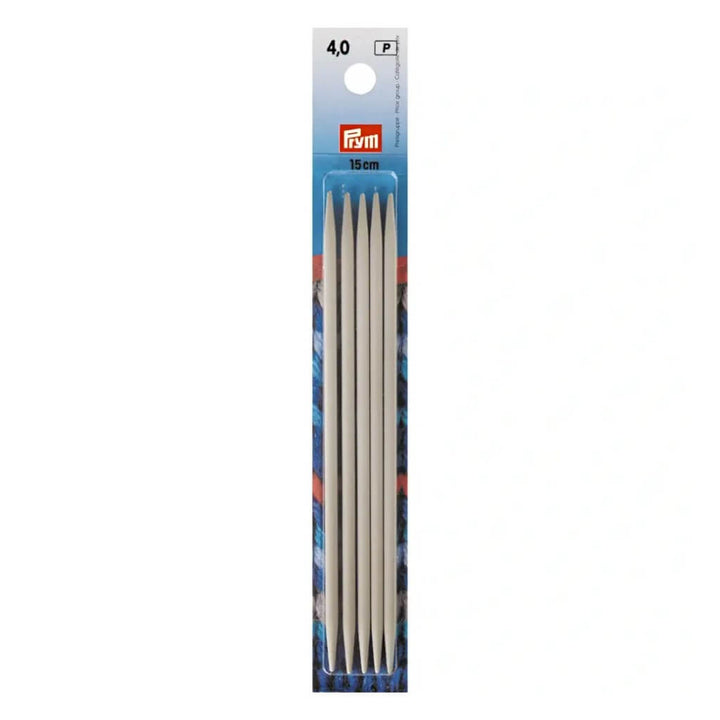 Prym 15 cm / 4 Prym Strumpfstricknadeln ALU 10 - 40 cm Lieblingsgarn