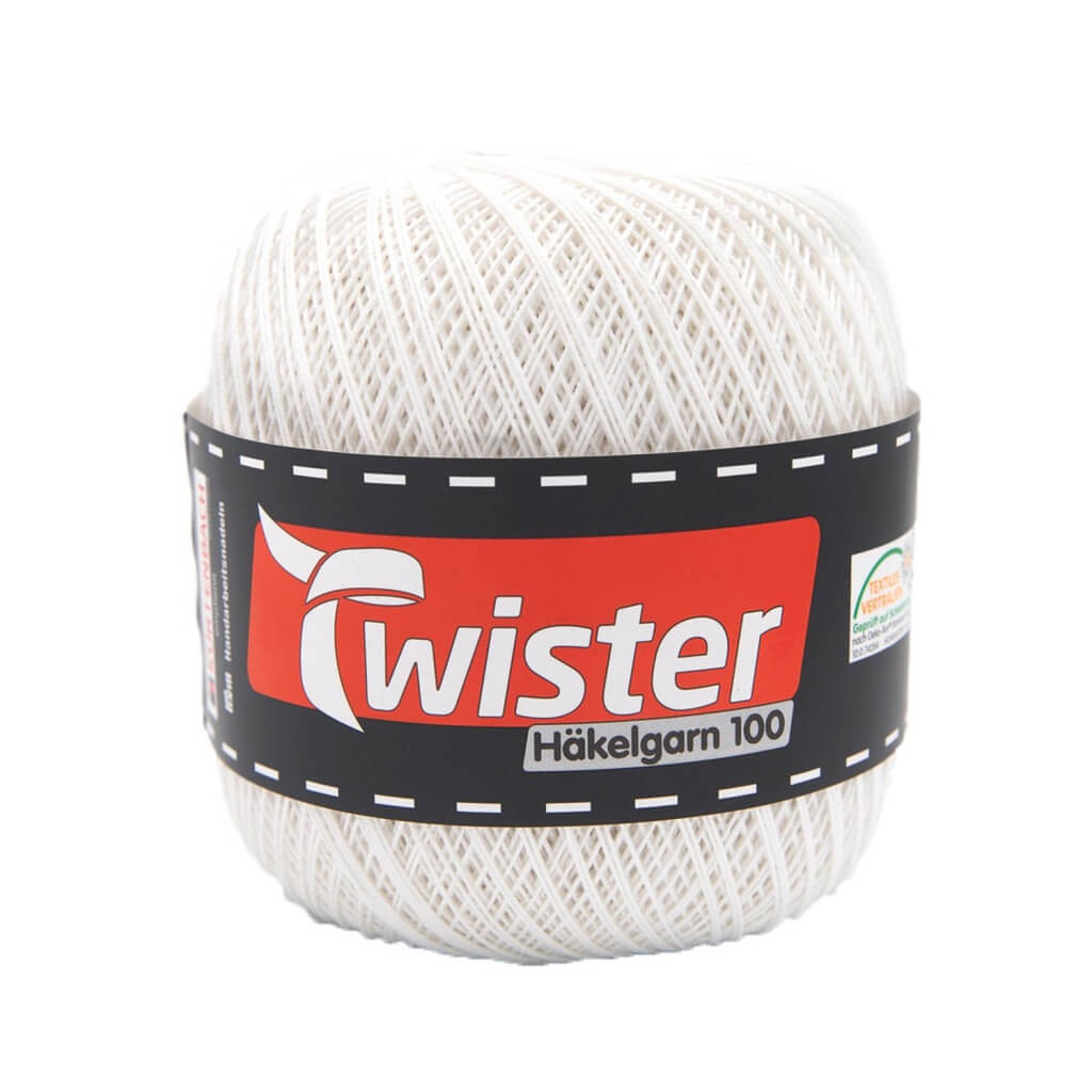 Twister 10 - Weiß Twister Häkelgarn Lieblingsgarn