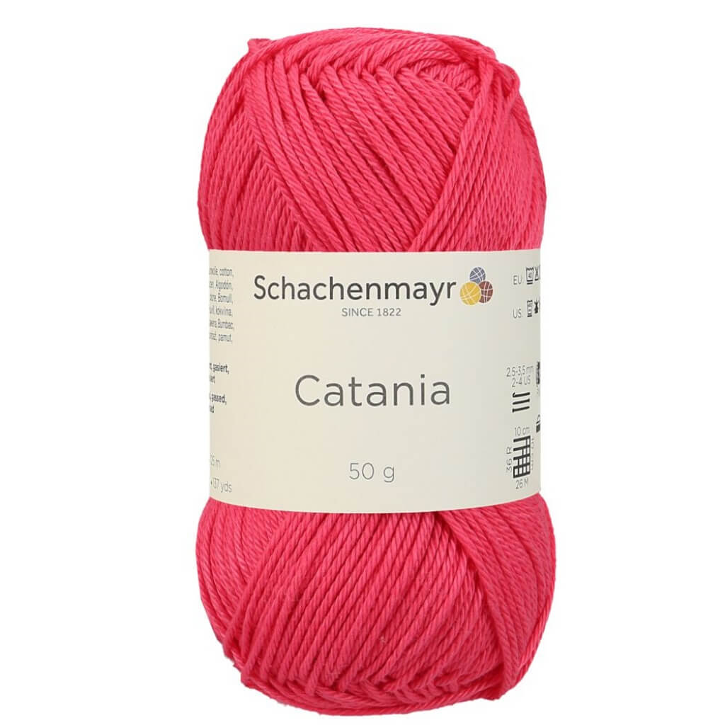 Schachenmayr 256 - Himbeer Schachenmayr Catania Originals - Baumwollgarn Lieblingsgarn