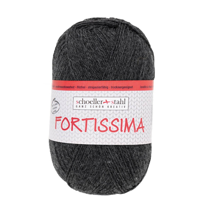 Schoeller + Stahl 2058 - Flanell-Meliert Schoeller + Stahl Fortissima Socka 100 - Sockenwolle Lieblingsgarn