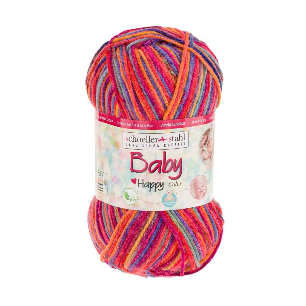 Schoeller + Stahl 105 - Lampion Schoeller+Stahl Baby Happy Color 50g Lieblingsgarn