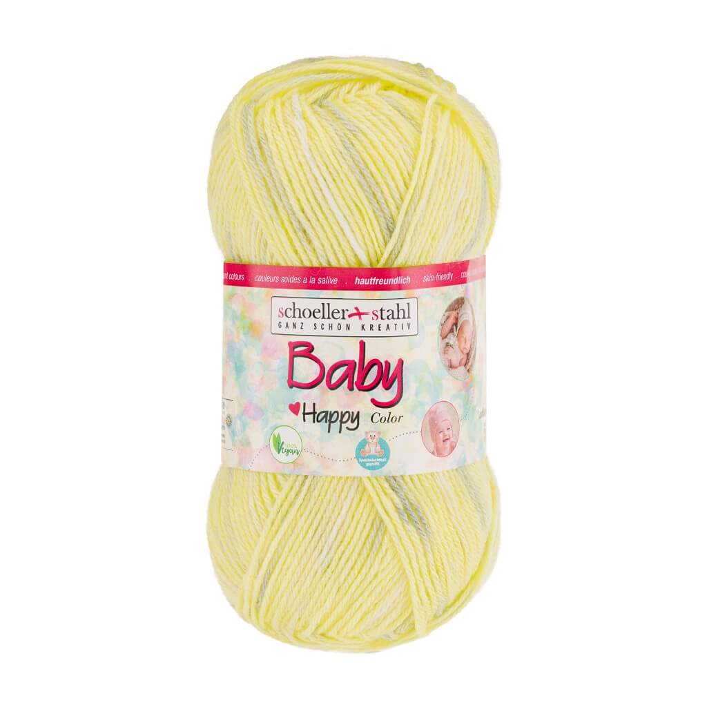 Schoeller + Stahl 109 - Küken Schoeller+Stahl Baby Happy Color 50g Lieblingsgarn
