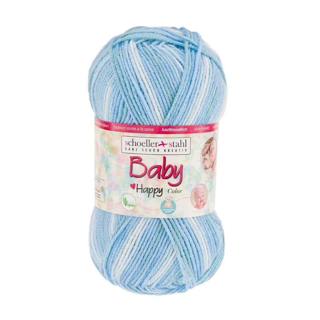 Schoeller + Stahl 111 - Aqua Schoeller+Stahl Baby Happy Color 50g Lieblingsgarn