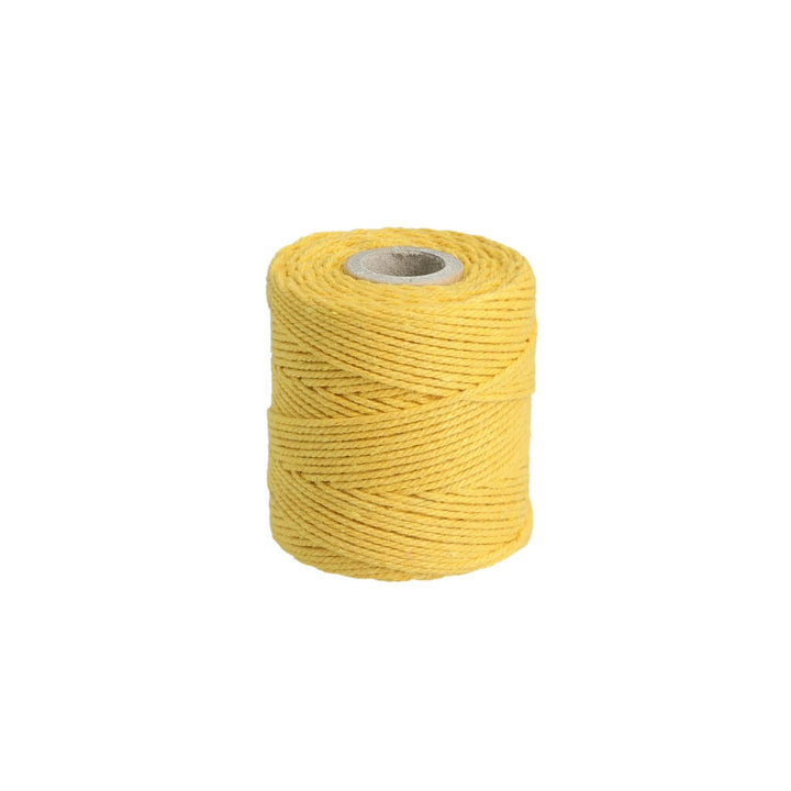 Lieblingsgarn Makramee Mustard Filani Lieblingsgarn - 1 mm x 65 Meter gedreht Lieblingsgarn