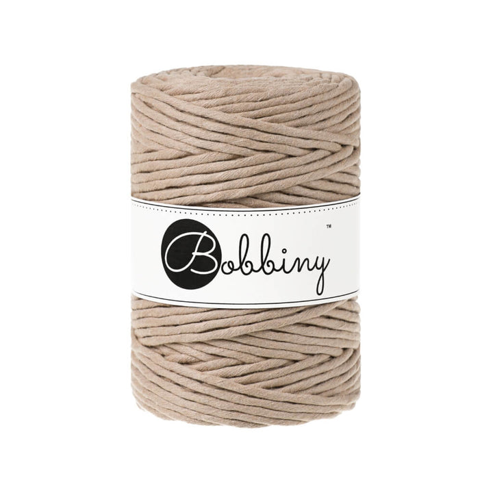 Bobbiny Sand Bobbiny Makramee Garn 5 mm x 100 m Lieblingsgarn