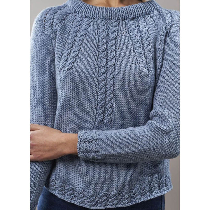 Schachenmayr Pattern Damen Pullover Maarja Strickset - Schachenmayr (PDF) Lieblingsgarn