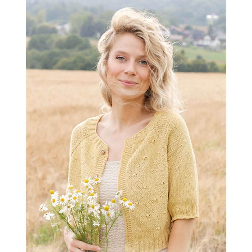 Drops Dandelion Heart Cardigan Strickanleitung - Drops (PDF) Lieblingsgarn