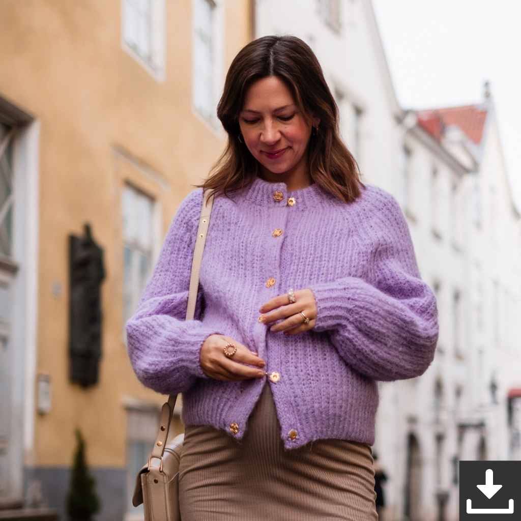 Kutovakika - Veronika Lindberg Pattern Daydreamer Cardigan Strickanleitung - Kutovakika (PDF) Lieblingsgarn
