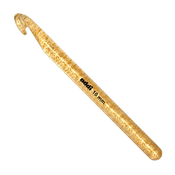 Addi 15 cm / 7 mm Addi Wollhäkelnadel Champagner - 445-7 Lieblingsgarn