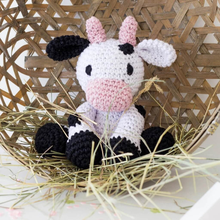 Hoooked Amigurumi Kuh Kirby Häkelset - Hoooked Lieblingsgarn