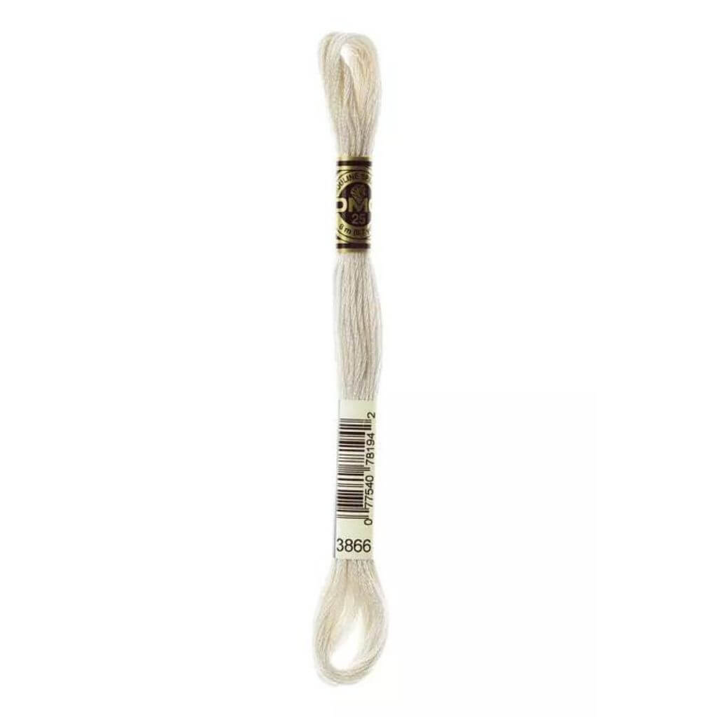 DMC 3866 - Knoblauch Weiß DMC Mouliné Spécial Lieblingsgarn