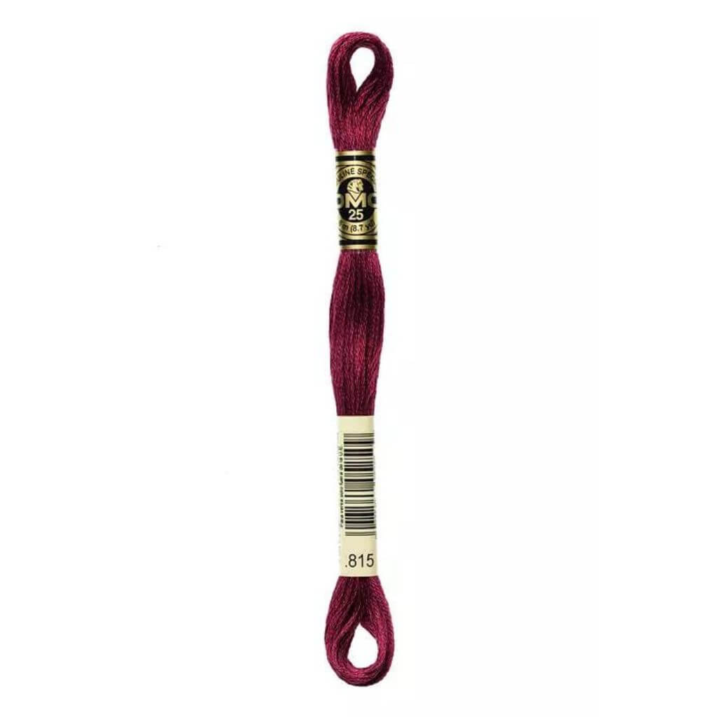 DMC 815 - Schwarzkirsch DMC Mouliné Spécial Lieblingsgarn