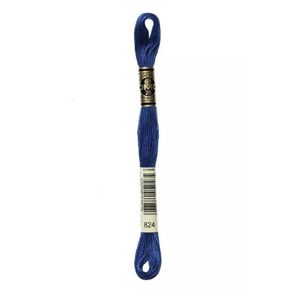 DMC 824 - Marine-Blau DMC Mouliné Spécial Lieblingsgarn