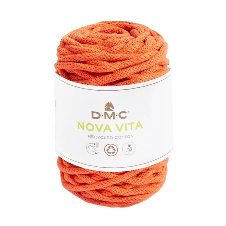 DMC 10 - Orange DMC Nova Vita - Baumwollgarn 4mm Lieblingsgarn