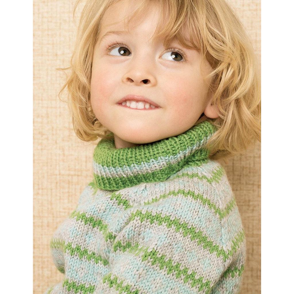 Kinderpullover mit Raglanärmeln Strickanleitung - Sandnes Garn (PDF) bei bei Lieblingsgarn