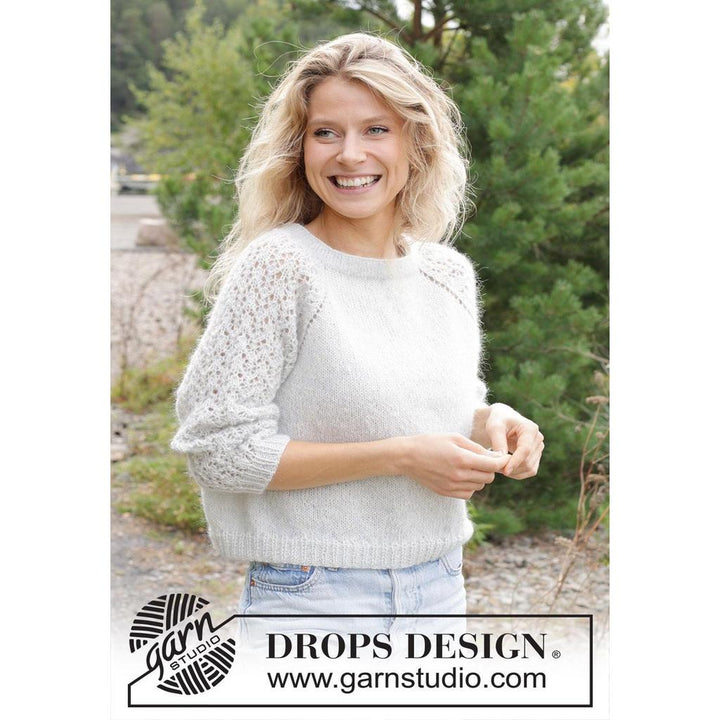 Remembering Spring Pullover Strickanleitung - Drops Design (PDF) bei bei bei Lieblingsgarn