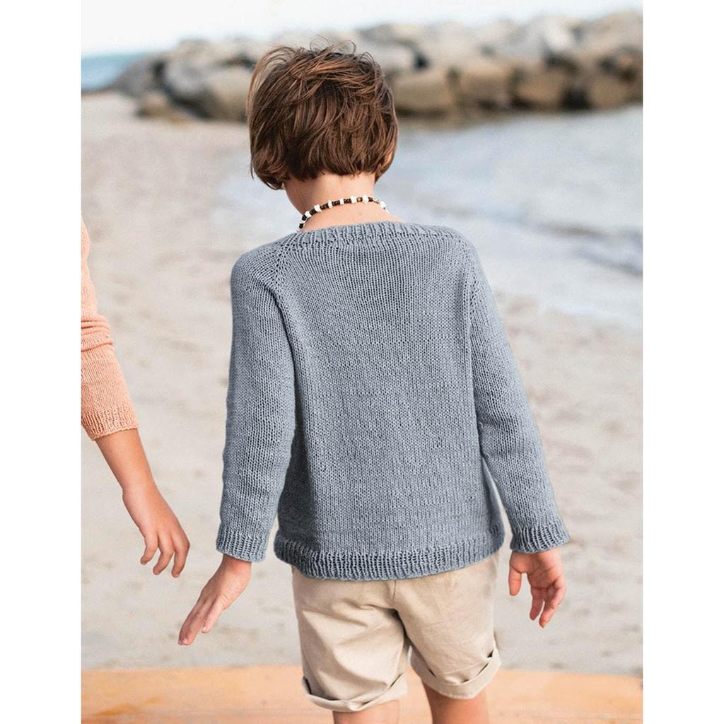 Raglan-Pullover für Kinder Strickanleitung - Sandnes Garn / Olaug Beate Bjelland (PDF) bei Lieblingsgarn