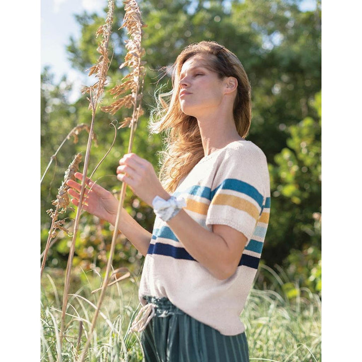 Shirt mit Streifenmuster Strickanleitung - Sandnes Garn / Åsa Christiansen (PDF) bei Lieblingsgarn