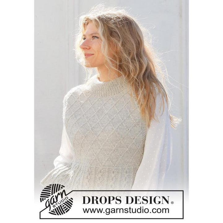 Diamond Sky Pullunder Strickanleitung - Drops Design (PDF) bei bei Lieblingsgarn