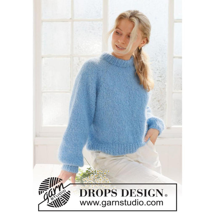 Blueberry Cream Sweater Strickanleitung - Drops Design (PDF) bei bei Lieblingsgarn