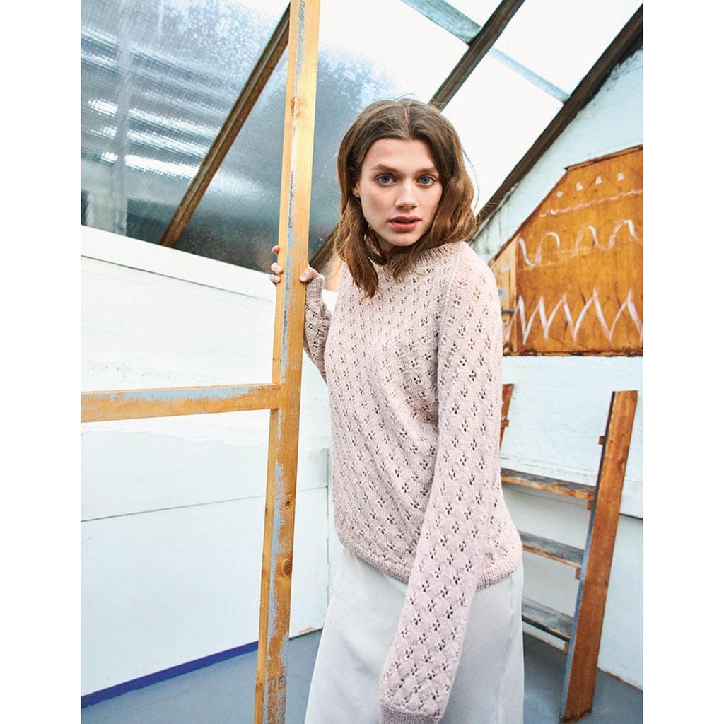 Kleeblatt-Pullover Strickanleitung - Sandnes Garn / Åsa Christiansen (PDF) bei Lieblingsgarn