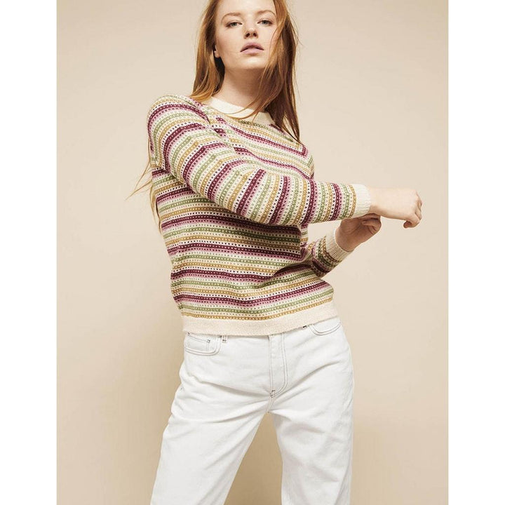 Streifen-Pullover Strickanleitung - Sandnes Garn / Anita Brathetland (PDF) bei bei Lieblingsgarn