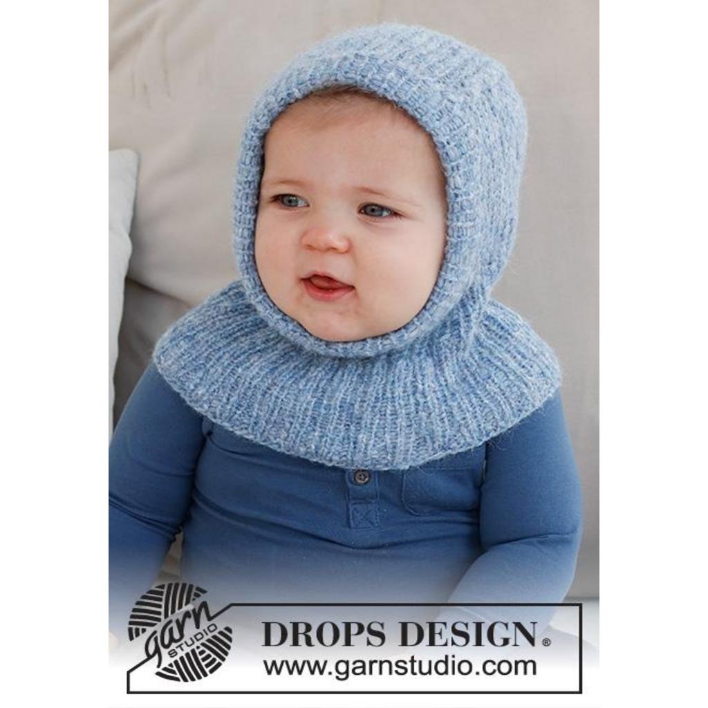 Chilly Day Balaclava Strickanleitung - Drops Design (PDF) bei Lieblingsgarn