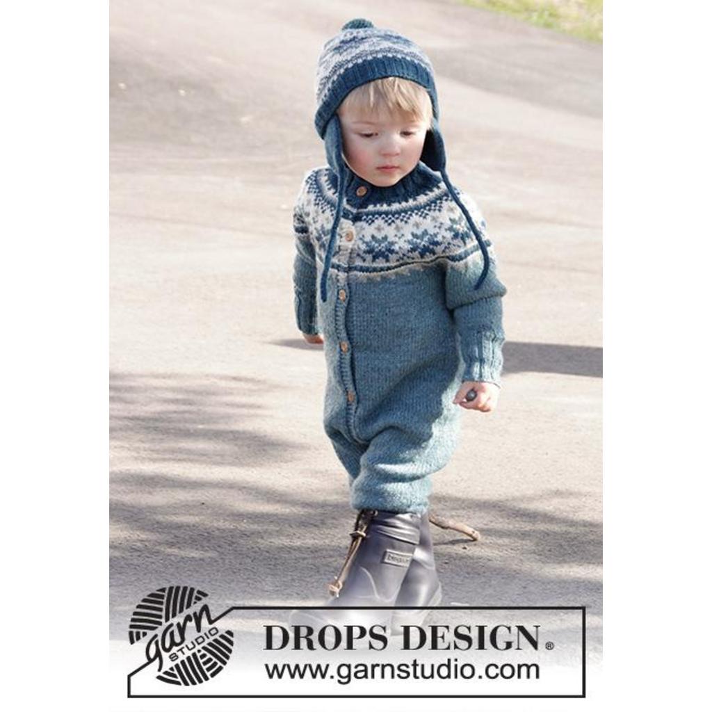 Wild Blueberries Overall Strickanleitung - Drops Design (PDF) bei Lieblingsgarn