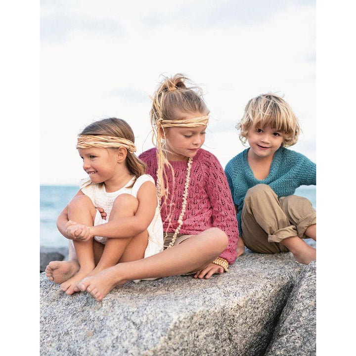 Kinder T-Shirt mit Raglanabnahmen Strickanleitung - Sandnes Garn / Anita Brathetland (PDF) bei Lieblingsgarn