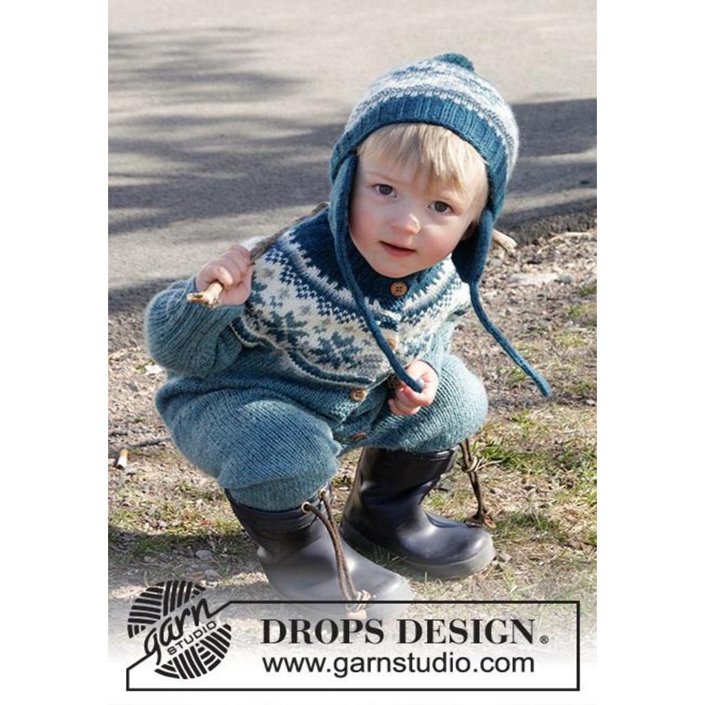 Wild Blueberries Overall Strickanleitung - Drops Design (PDF) bei Lieblingsgarn