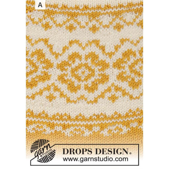 Periwinkle Pullover Strickanleitung - Drops Design (PDF) bei Lieblingsgarn