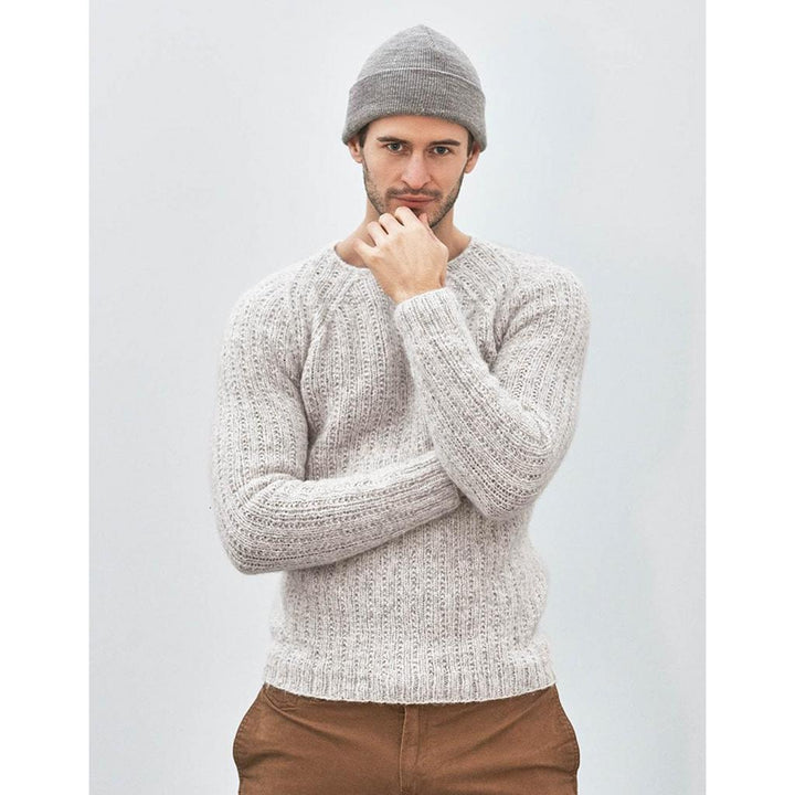 Pullover mit Strukturmuster Strickanleitung - Sandnes Garn / Liv Stangeland (PDF)
