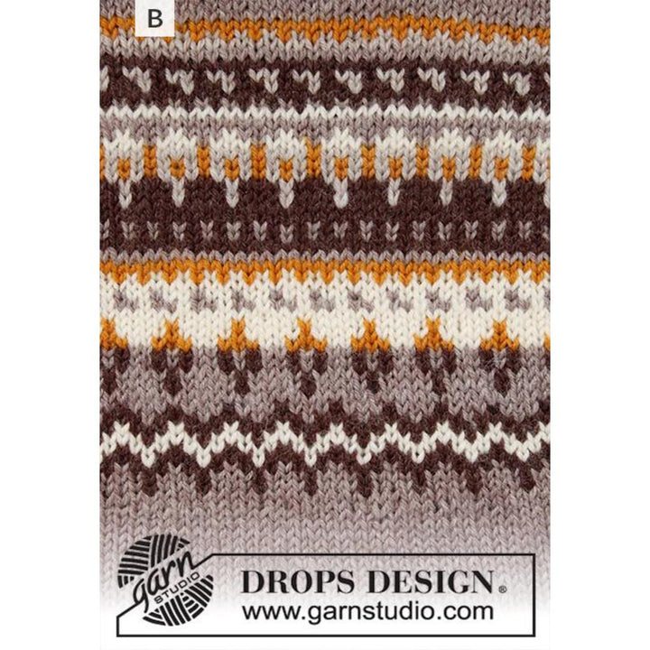 Night Shades Pullover Strickanleitung - Drops Design (PDF) bei Lieblingsgarn