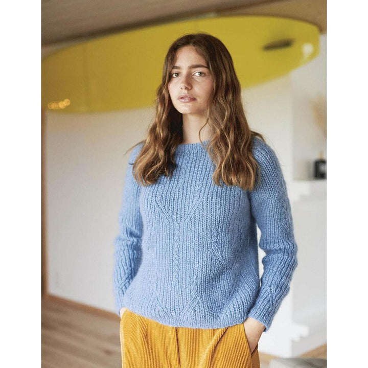 Tulpen-Pullover Strickanleitung - Sandnes Garn / Liv Stangeland (PDF) bei bei Lieblingsgarn