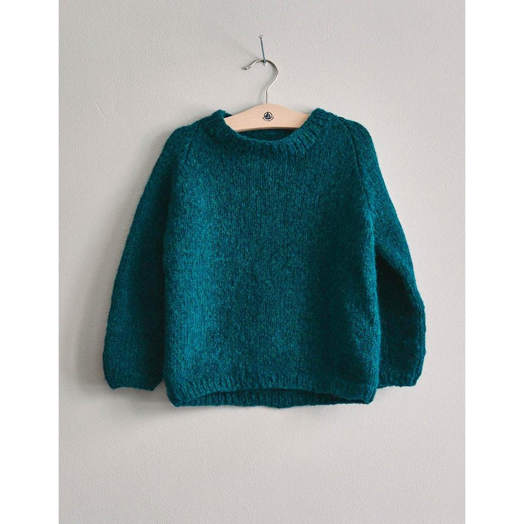 Einfacher Raglan-Pullover Strickanleitung - Sandnes Garn / Åsa Christiansen (PDF) bei Lieblingsgarn
