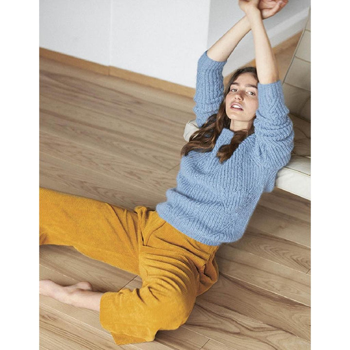 Tulpen-Pullover Strickanleitung - Sandnes Garn / Liv Stangeland (PDF) bei bei Lieblingsgarn