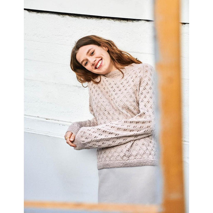 Kleeblatt-Pullover Strickanleitung - Sandnes Garn / Åsa Christiansen (PDF) bei Lieblingsgarn