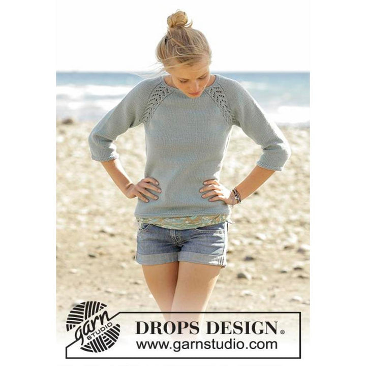 Wind Down Pullover Strickanleitung - Drops Design (PDF) bei Lieblingsgarn