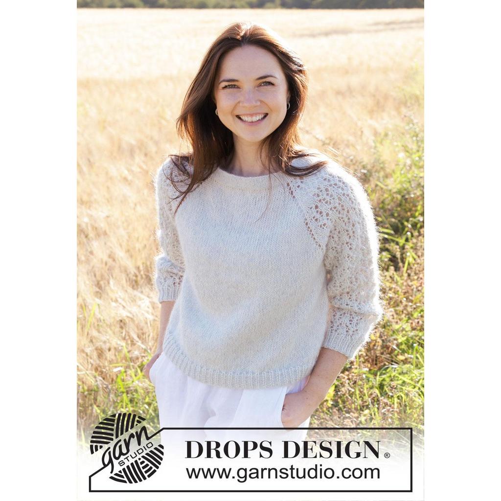 Remembering Spring Pullover Strickanleitung - Drops Design (PDF) bei bei bei Lieblingsgarn