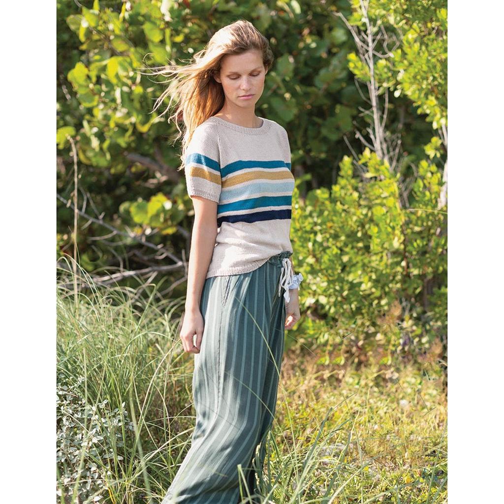 Shirt mit Streifenmuster Strickanleitung - Sandnes Garn / Åsa Christiansen (PDF) bei Lieblingsgarn