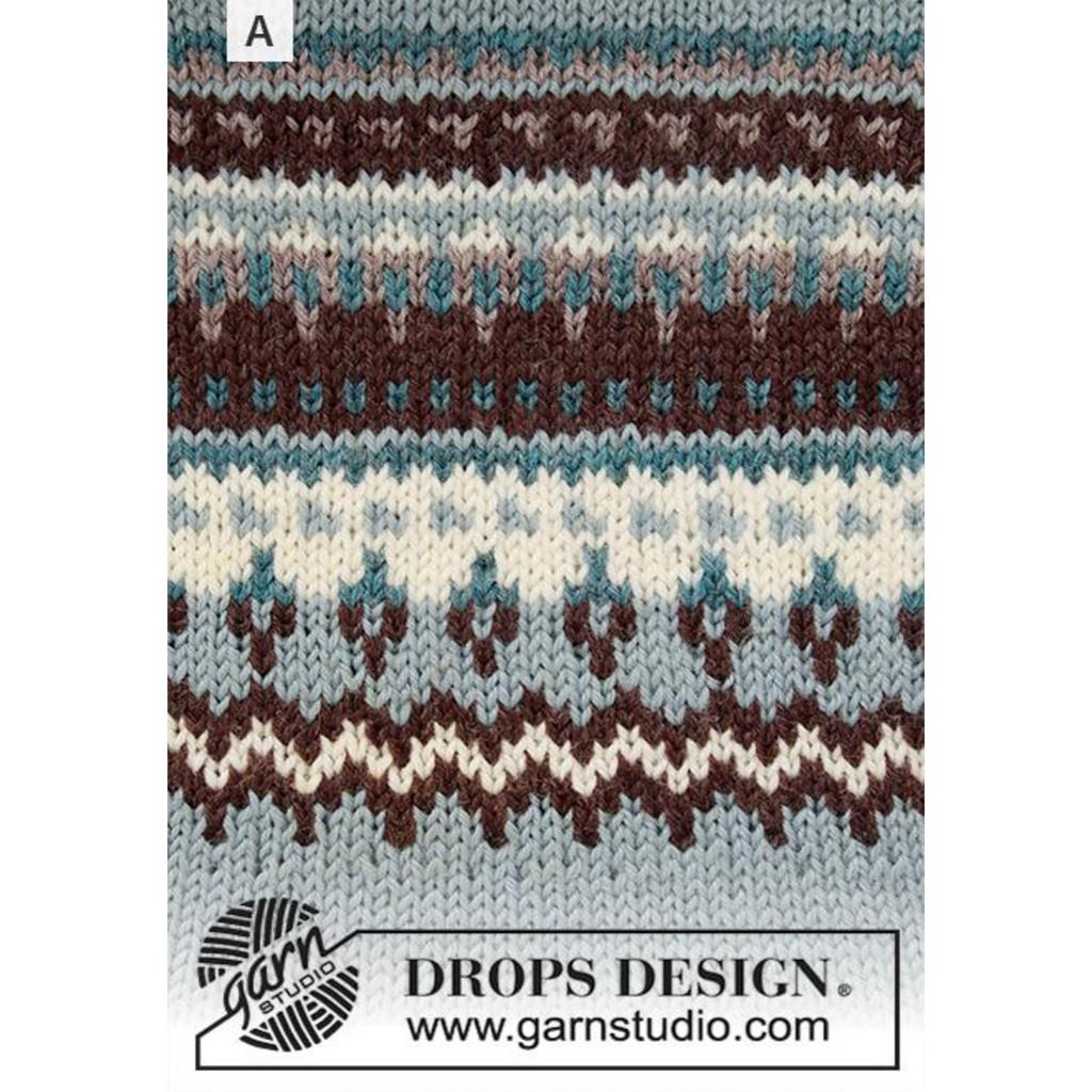 Night Shades Pullover Strickanleitung - Drops Design (PDF) bei Lieblingsgarn