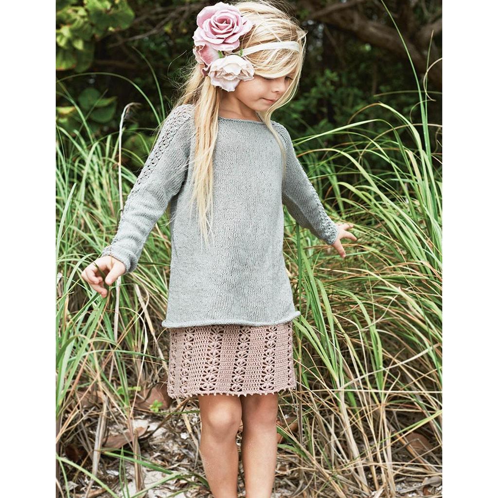 Meeresschaum-Pullover für Kinder Strickanleitung - Sandnes Garn / Liv Stangeland (PDF) bei Lieblingsgarn