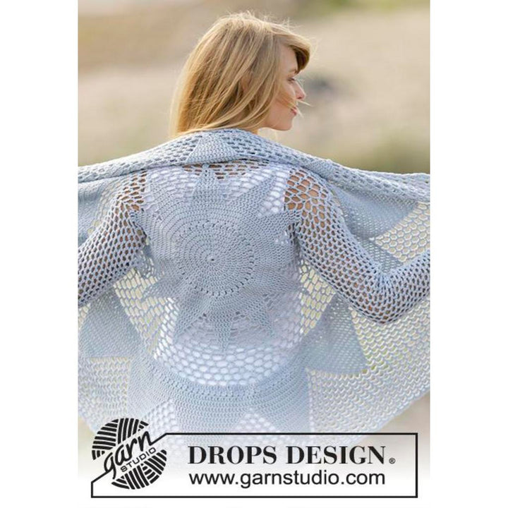 Endless Love Kreisjacke Häkelanleitung - Drops Design (PDF) bei bei Lieblingsgarn