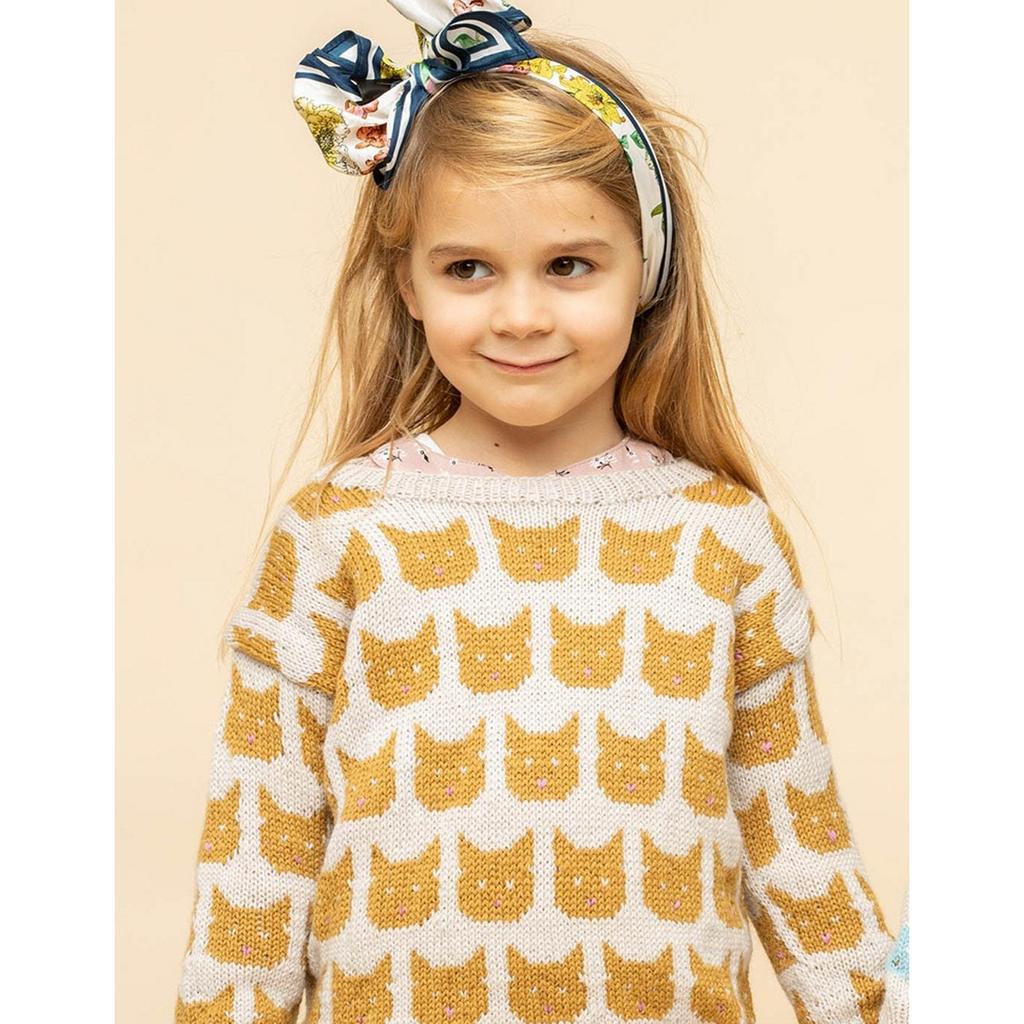 Katzen-Pullover Strickanleitung - Sandnes Garn / Olaug Beate Bjelland (PDF)