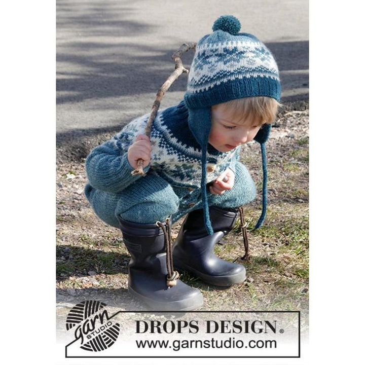Wild Blueberries Overall Strickanleitung - Drops Design (PDF) bei Lieblingsgarn