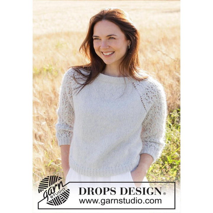 Remembering Spring Pullover Strickanleitung - Drops Design (PDF) bei bei bei Lieblingsgarn