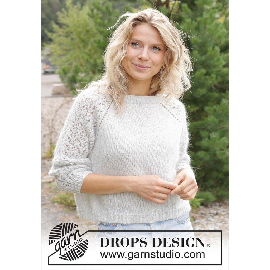 Remembering Spring Pullover Strickanleitung - Drops Design (PDF) bei bei bei Lieblingsgarn