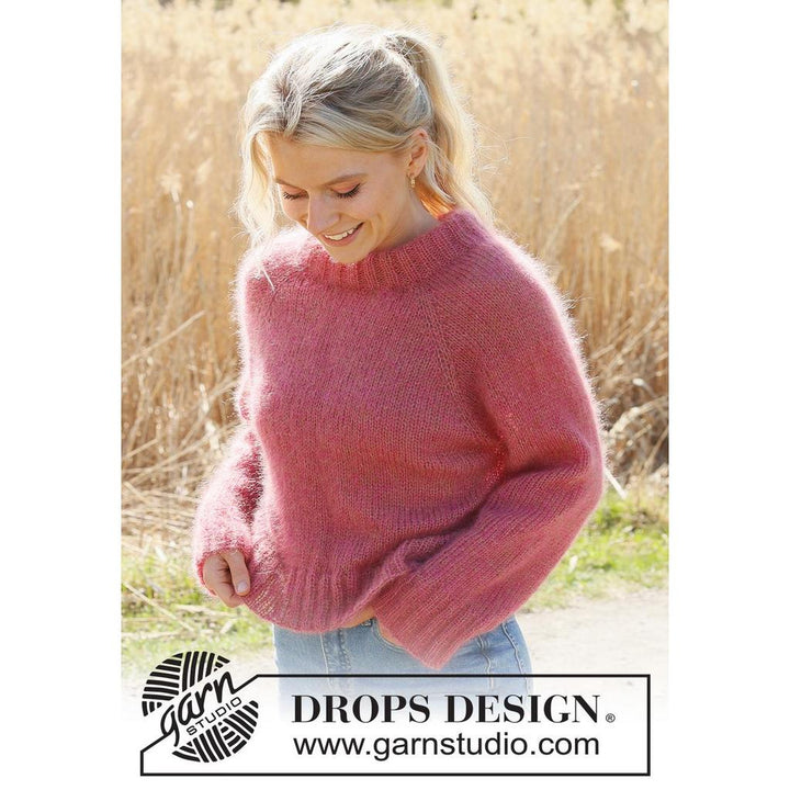 Cranberry Kiss Sweater Strickanleitung - Drops Design (PDF) bei bei Lieblingsgarn