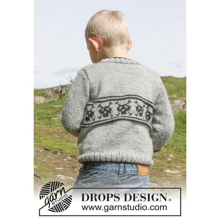 Captain Jack Kinderpullover Strickanleitung - Drops Design (PDF) bei Lieblingsgarn