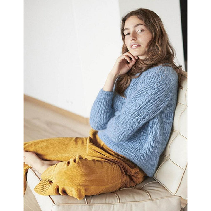 Tulpen-Pullover Strickanleitung - Sandnes Garn / Liv Stangeland (PDF) bei bei Lieblingsgarn